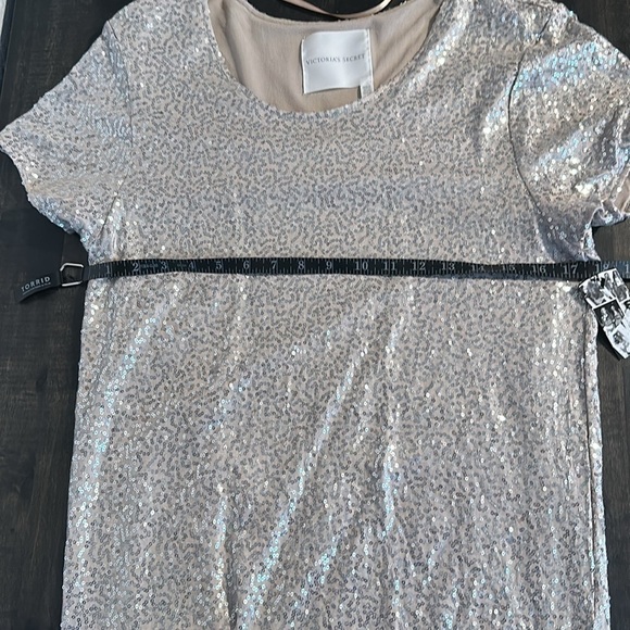 Victoria’s Secret Super Model Essentials All Over Sequined Mini Dress Size XS - Picture 6 of 7